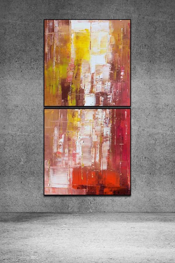 L'ESCALIER
HUILE SUR TOILE - 2019
DIPTYQUE : 2 X (40 X 40 CM)
© SÉBASTIEN AMIEIL
@sebastienamieil
#sebastienamieil #amieil